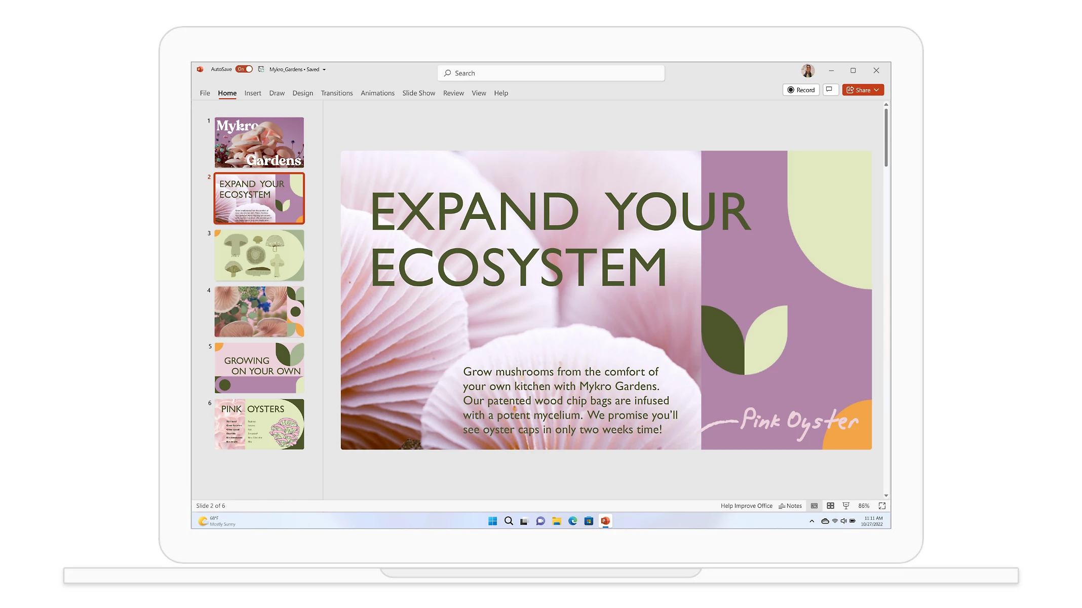Una presentación de PowerPoint titulada Inspiración para viajar repleta de fotos relacionadas con viajes.
